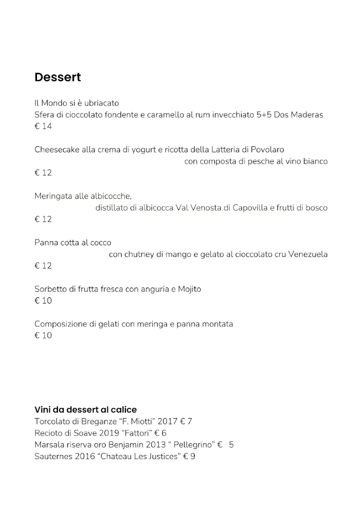 Menü_La Locanda di Piero_Breganze_Bild_2