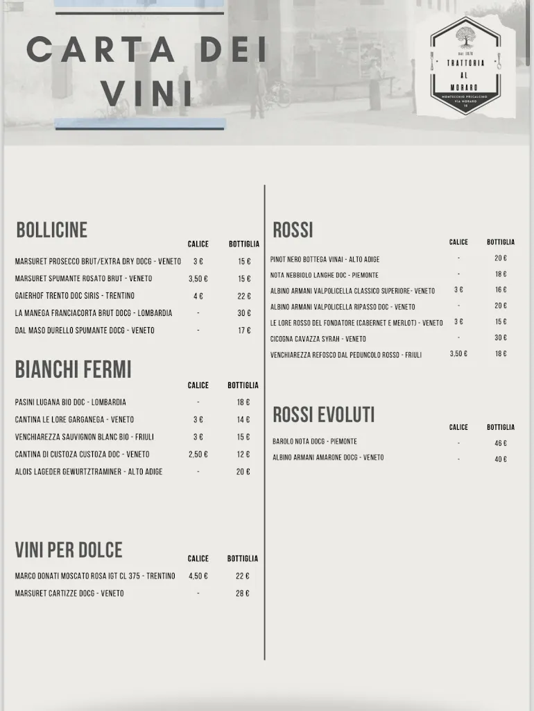 Menu_Trattoria al Moraro 1876_Breganze_image_1