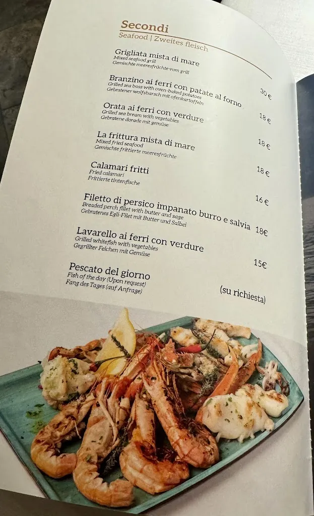 Menü_Osteria Al Pescatore_Brenzone_Bild_4