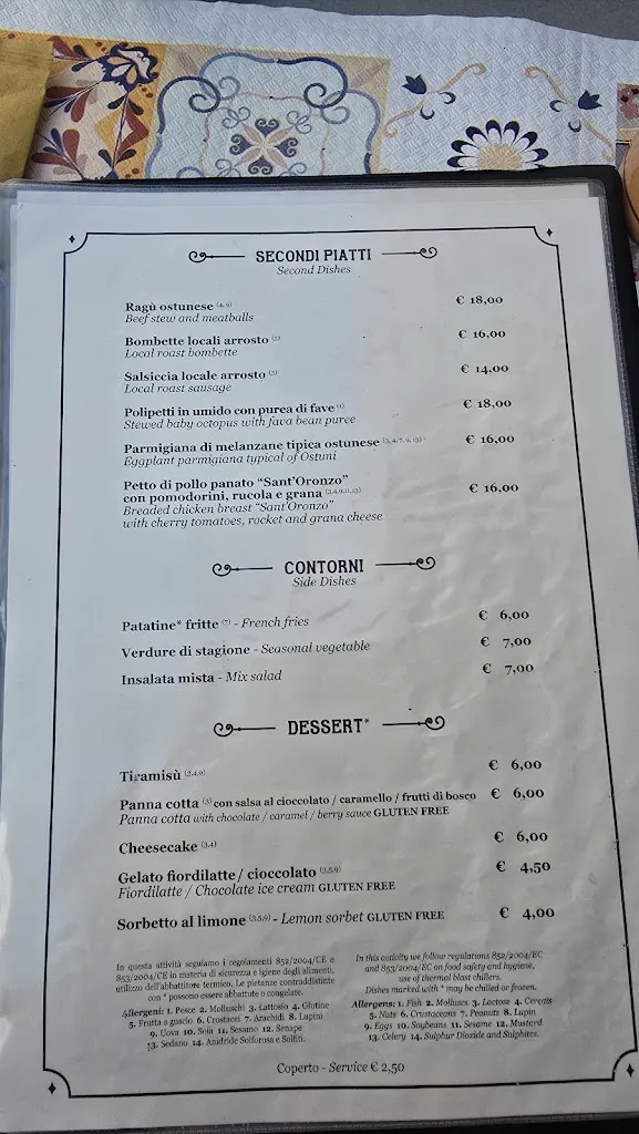 Menu_Osteria pizzeria Sant'Oronzo_Ostuni_image_2