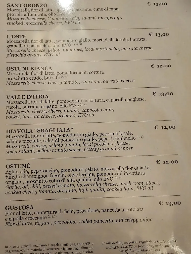 Menu_Osteria pizzeria Sant'Oronzo_Ostuni_image_3