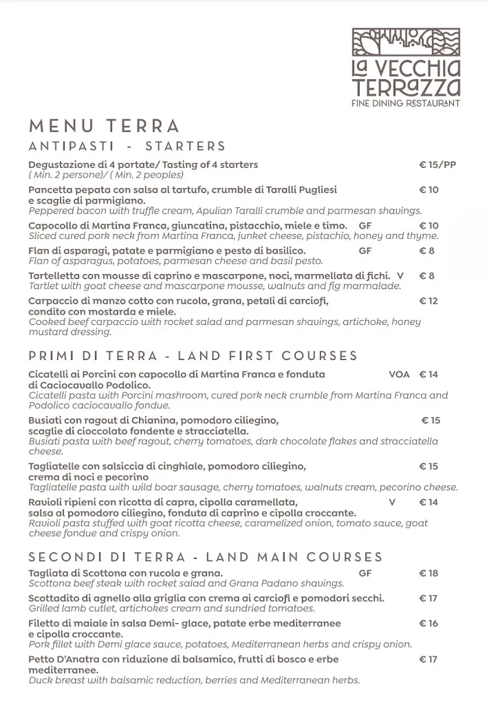 Menu_Ristorante La Vecchia Terrazza Ostuni_Ostuni_image_2