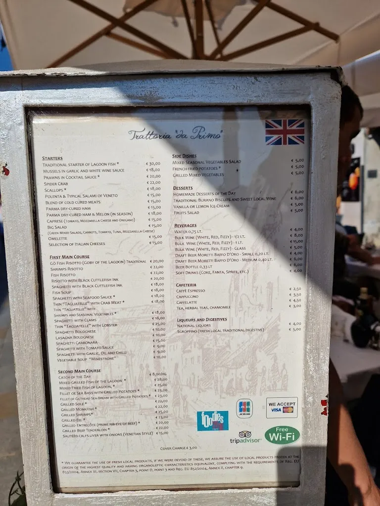 Menu_Trattoria Da Primo_Burano_image_3