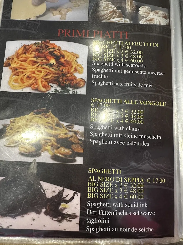 Menu_Ristorante Pizzeria Principe_Burano_immagine_4
