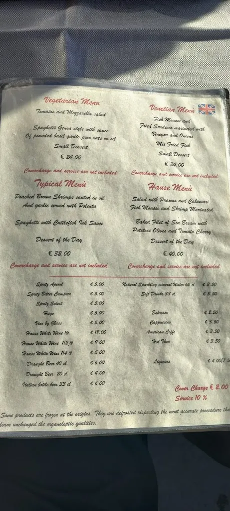 Menu_Trattoria Cafe' Vecio_Burano_image_4
