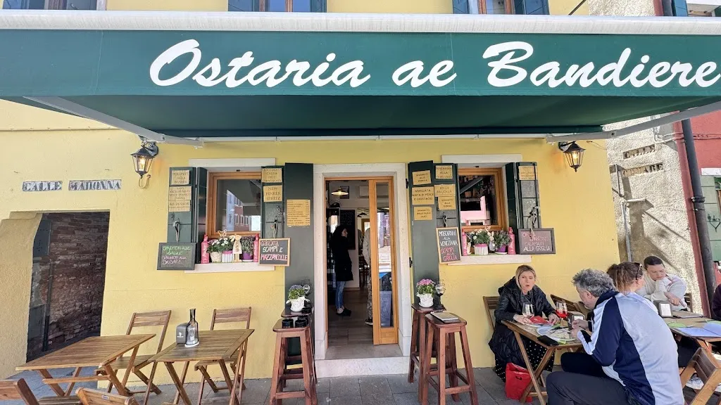 Osteria ae Bandiere restaurant in Burano