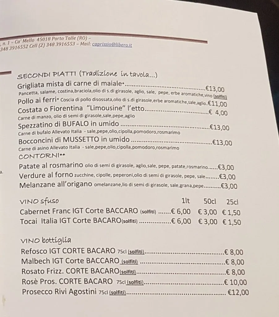 Menu_Ristorante Agriturismo Caprissio_Ca' Tiepolo_image_2