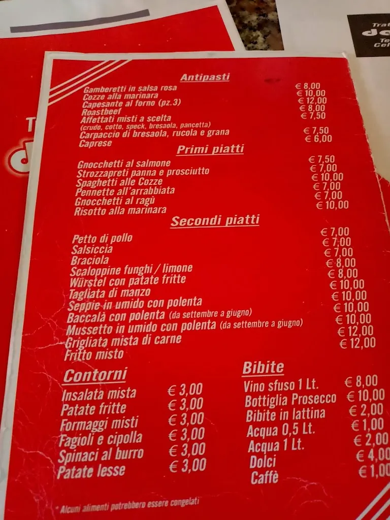 Menu_Bar Trattoria Giusy_Ca' Tiepolo_image_2