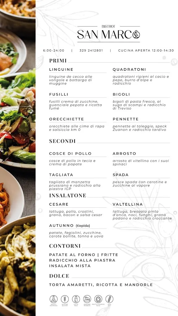 Menu_Bistrot San Marco_Caerano di San Marco_image_1
