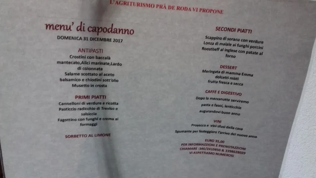 Menu_Agriturismo Prà De Roda_Caerano di San Marco_image_2