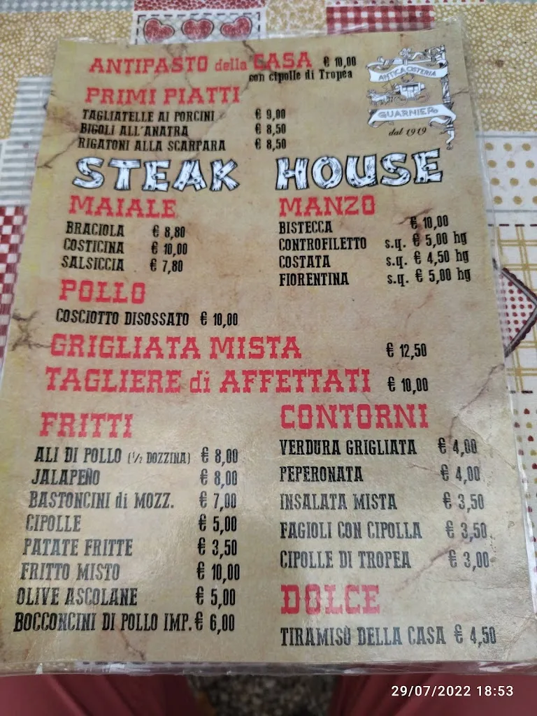 Menu_Antica Osteria Guarnier_Caerano di San Marco_image_2