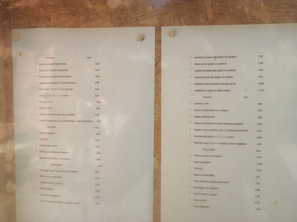 Menu_Osteria al Castagner di Bianchin Andrea_Caerano di San Marco_image_1