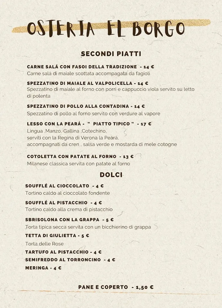 Menu_Osteria El Borgo_Bussolengo_image_1