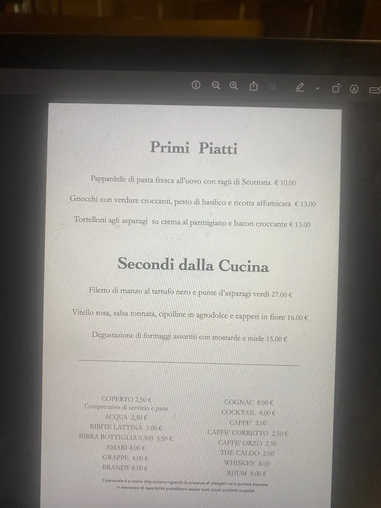 Menu_Osteria El Carnicero_Bussolengo_image_4