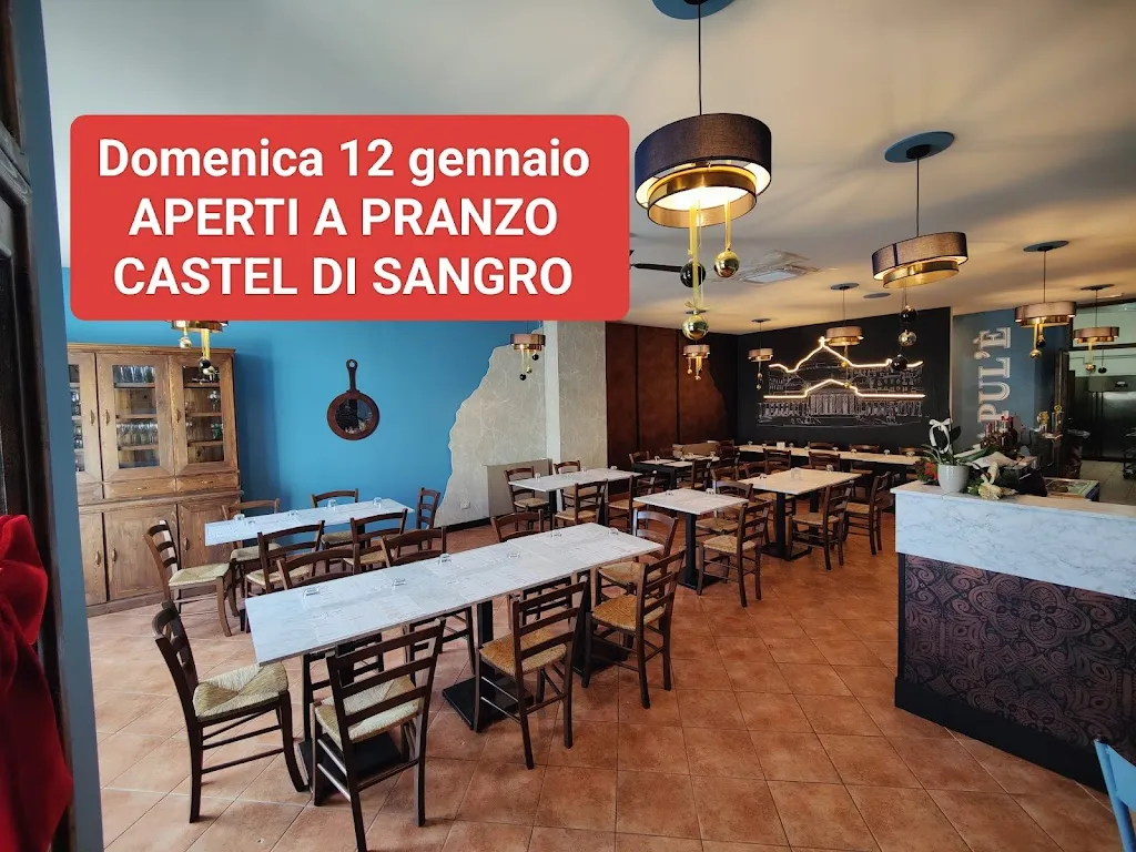 Pizzeria Napul'è restaurant in Castel di Sangro