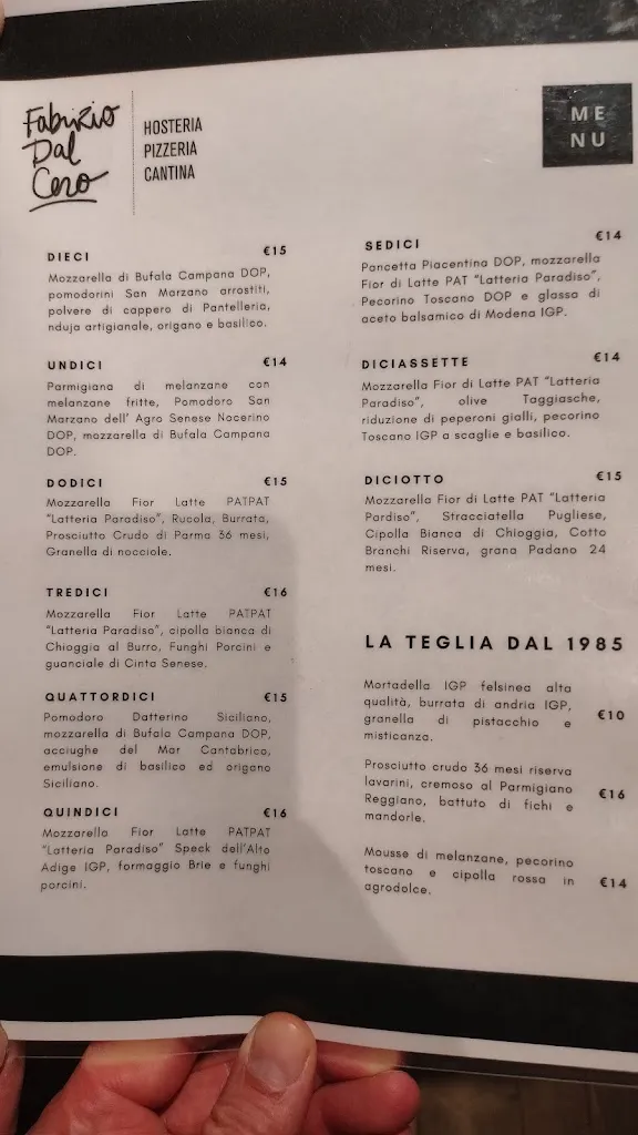 Menu_Laboratorio di Fabrizio Dal Cero_Bussolengo_immagine_1