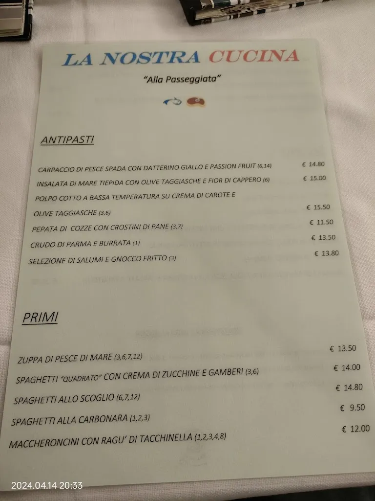 Menu_Ristorante Pizzeria Alla Passeggiata_Bussolengo_image_4