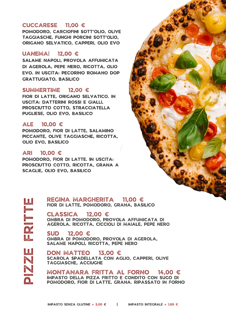 Menu_Fornetto - Pizza & Music_Bussolengo_image_1