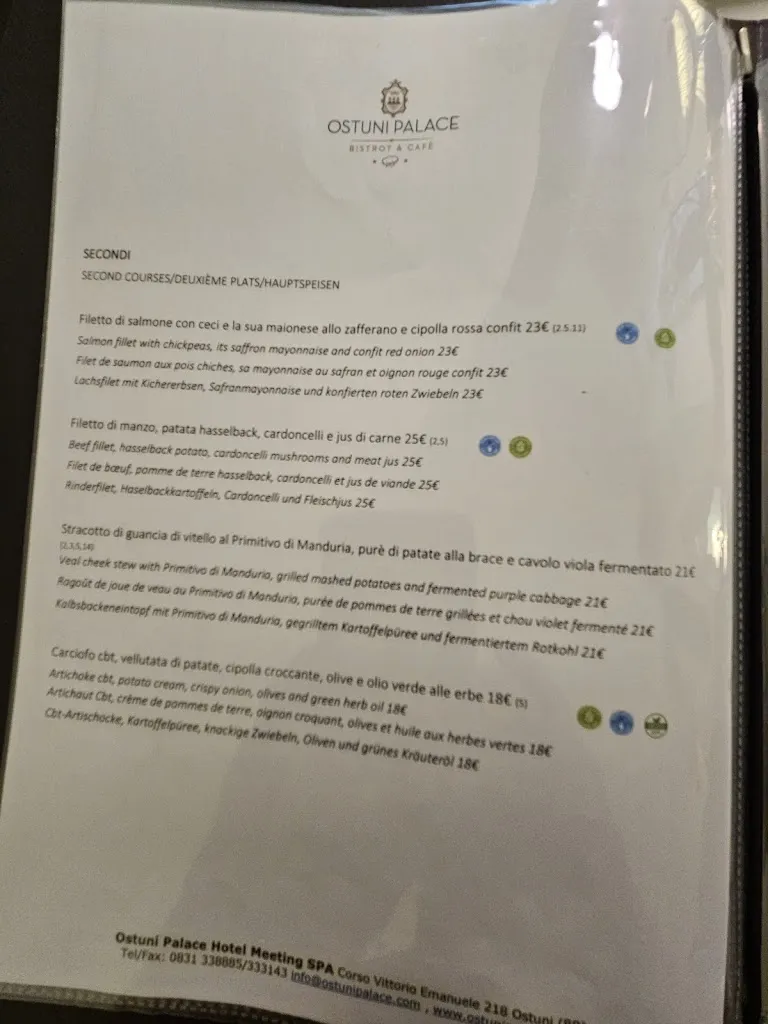 Menü_Ristorante Il Bistrot_Ostuni_Bild_3