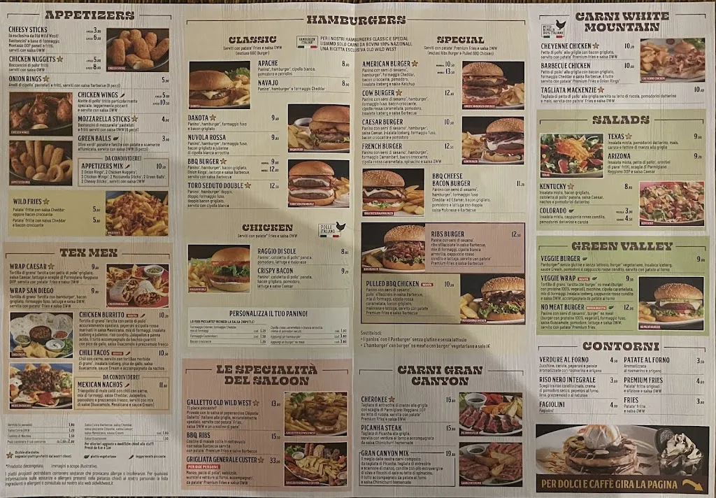 Menu_Old Wild West_Bussolengo_image_4