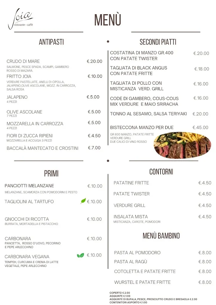Menu_Joia ristorante caffè_Caldogno-Rettorgole-Cresole_image_1