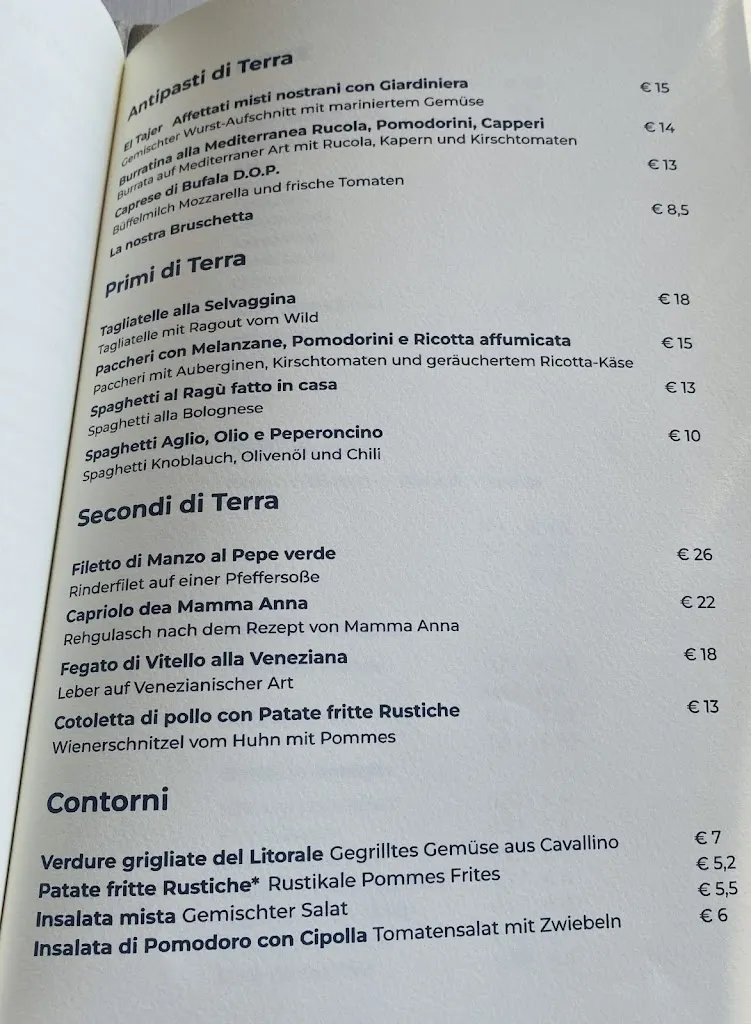 Menu_Da Gino Trattoria Pizzeria_Ca' Savio_image_1