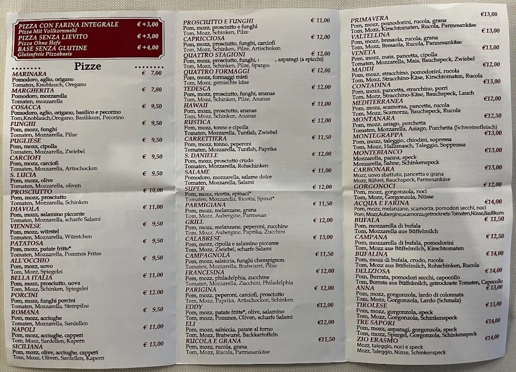 Menu_Ristorante Pizzeria O' Sole Mio_Ca' Savio_image_1