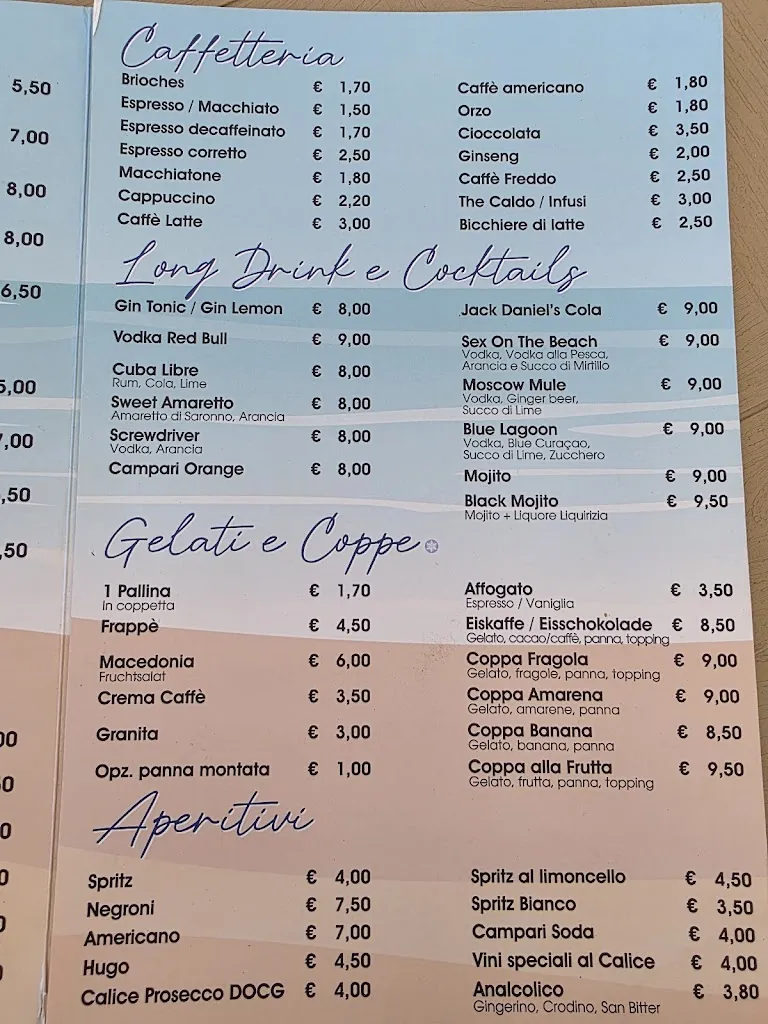 Menu_bar Banana_Ca' Savio_image_1