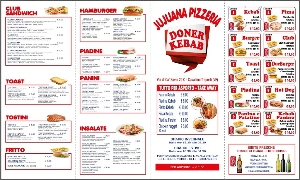 Menu_Jujuana Pizzeria & Doner Kebab_Ca' Savio_image_2