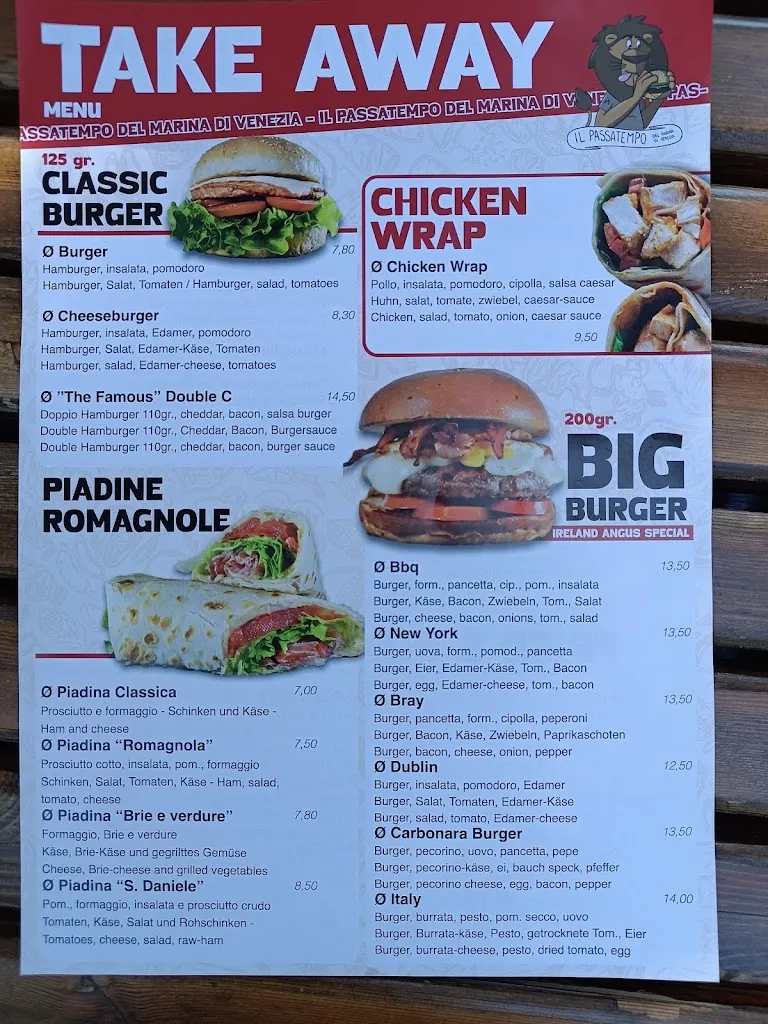 Menu_Il Passatempo del Marina di Venezia_Ca' Savio_image_2