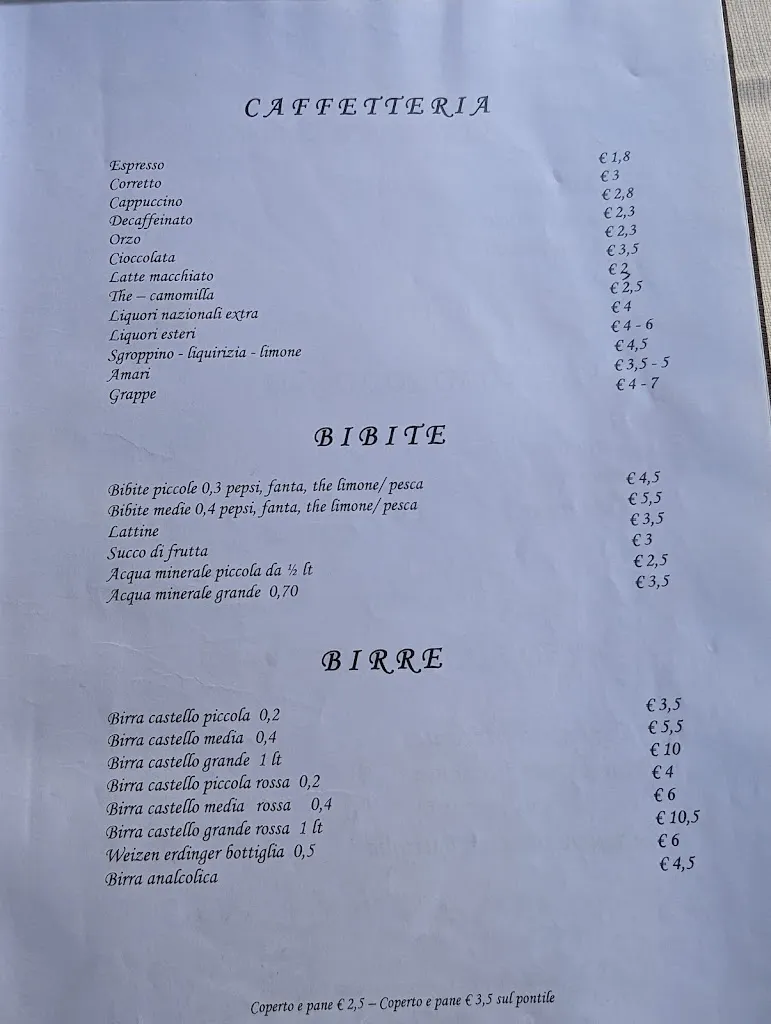 Menü_Ristorante All'Ancora_Ca' Savio_Bild_1