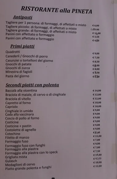Menu_Ristorante Alla Pineta_Calalzo di Cadore_image_3