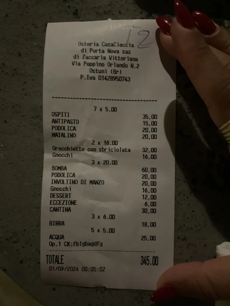 Menu_Osteria CasaCiaccia_Ostuni_image_1