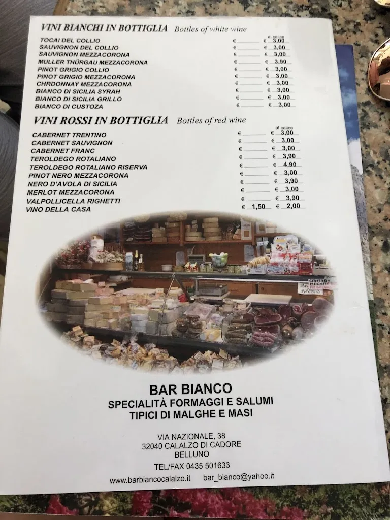 Menu_Bar Bianco_Calalzo di Cadore_image_1