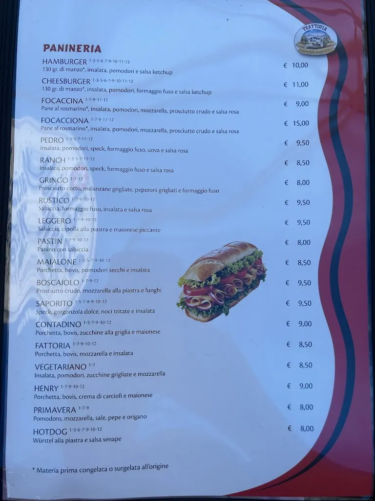 Menu_Trattoria Paninoteca Henry_Calalzo di Cadore_image_3