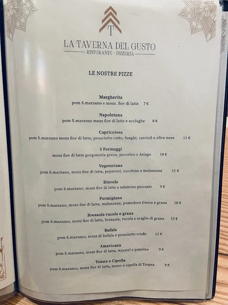 Menu_La Taverna del Gusto pieve di cadore_Calalzo di Cadore_image_3