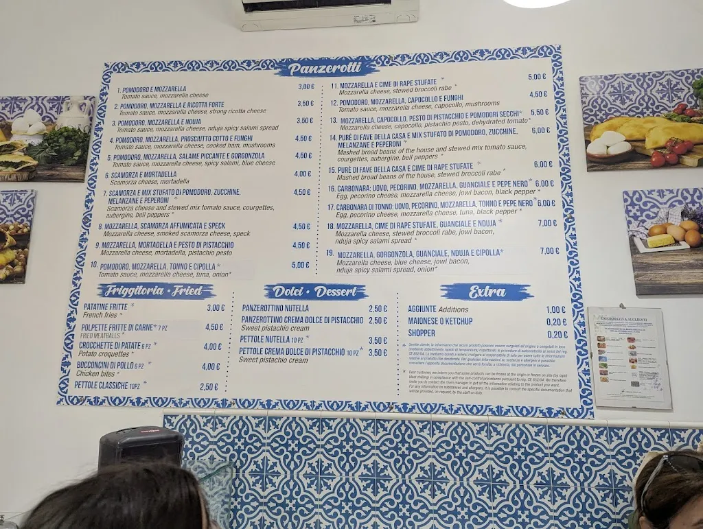 Menu_Asso di Spade PANZEROTTI Ostuni_Ostuni_image_1