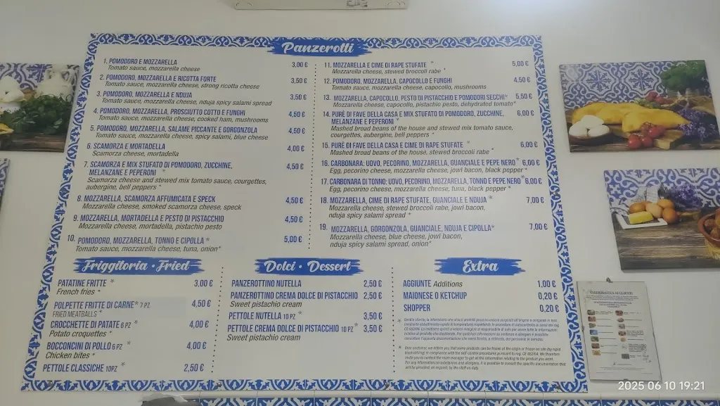 Menu_Asso di Spade PANZEROTTI Ostuni_Ostuni_image_2