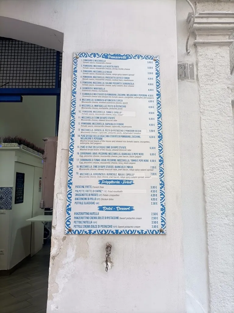 Menu_Asso di Spade PANZEROTTI Ostuni_Ostuni_image_4