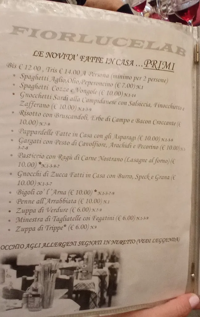 Menu_Osteria Fiorluce_Camisano Vicentino_image_1