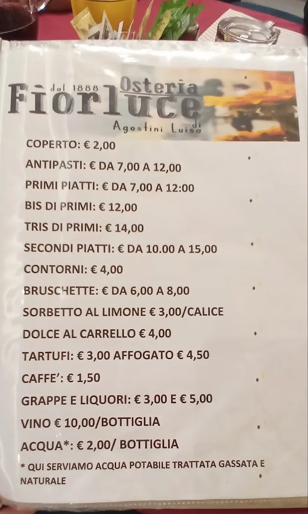 Menu_Osteria Fiorluce_Camisano Vicentino_image_2