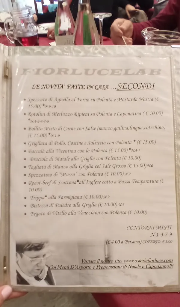 Menu_Osteria Fiorluce_Camisano Vicentino_image_3