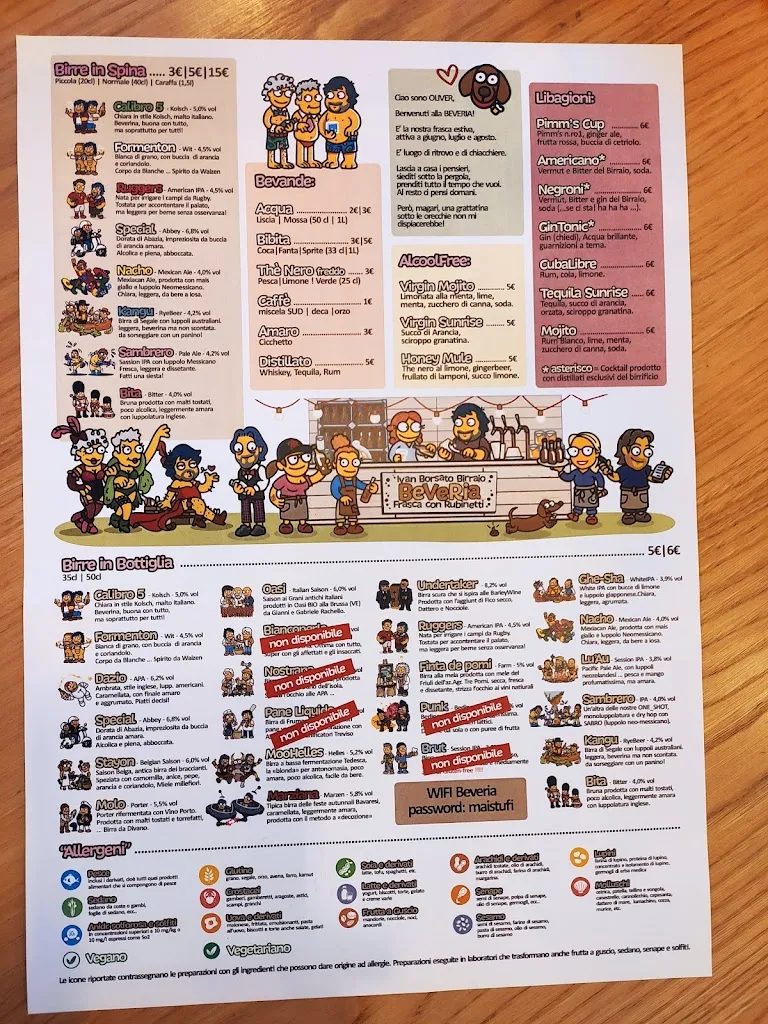 Menu_Casa Veccia Microbirrificio - Ivan Borsato Birraio - Bottega/Beveria/Mangeria_Camalò_image_3