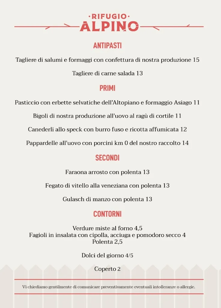 Menu_Refuge Bar Alpino_Caltrano_image_1