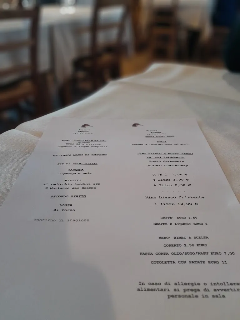 Menu_Agriturismo Papaveri e Papere di azienda agricola Bottazzin Raffaela e figli -Caltana Ve_Caltana_image_2