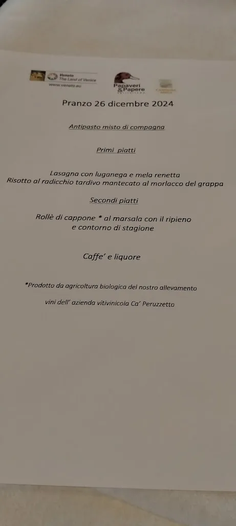 Menu_Agriturismo Papaveri e Papere di azienda agricola Bottazzin Raffaela e figli -Caltana Ve_Caltana_image_4