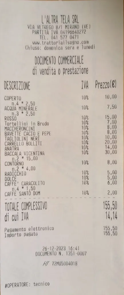 Ignitude_Trattoria Il Sogno_Caltana_review