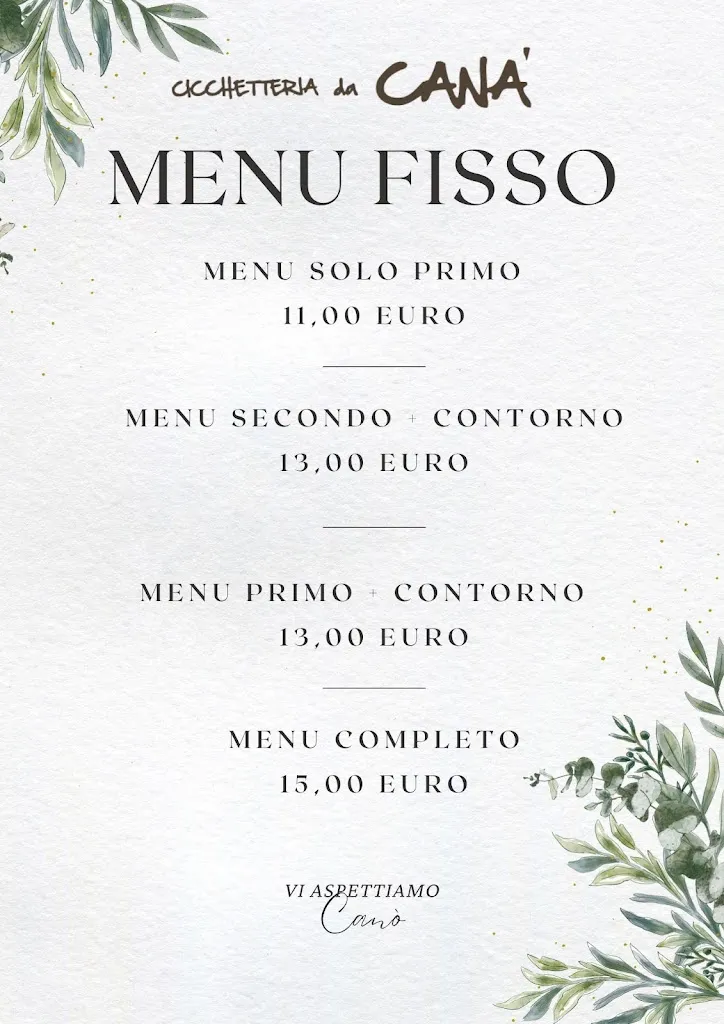 Menu_Cicchetteria Da Canà_Caltana_immagine_1