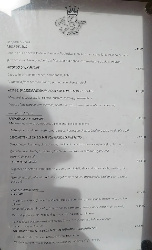 Menu_Ristorante La Reggia_Ostuni_image_2