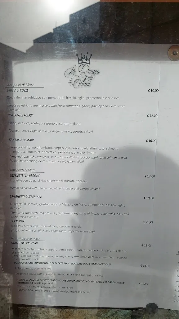 Menu_Ristorante La Reggia_Ostuni_image_3